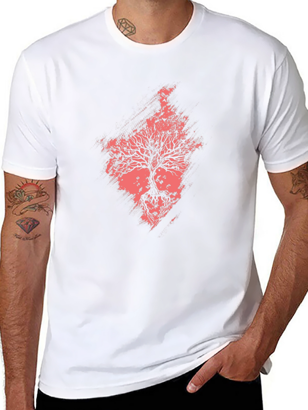 Tree of Life Graphic Black T-Shirt