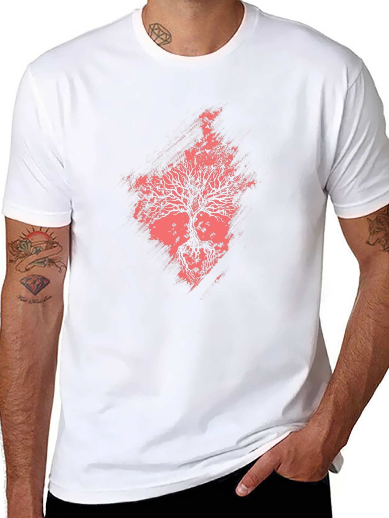 Tree of Life Graphic Black T-Shirt