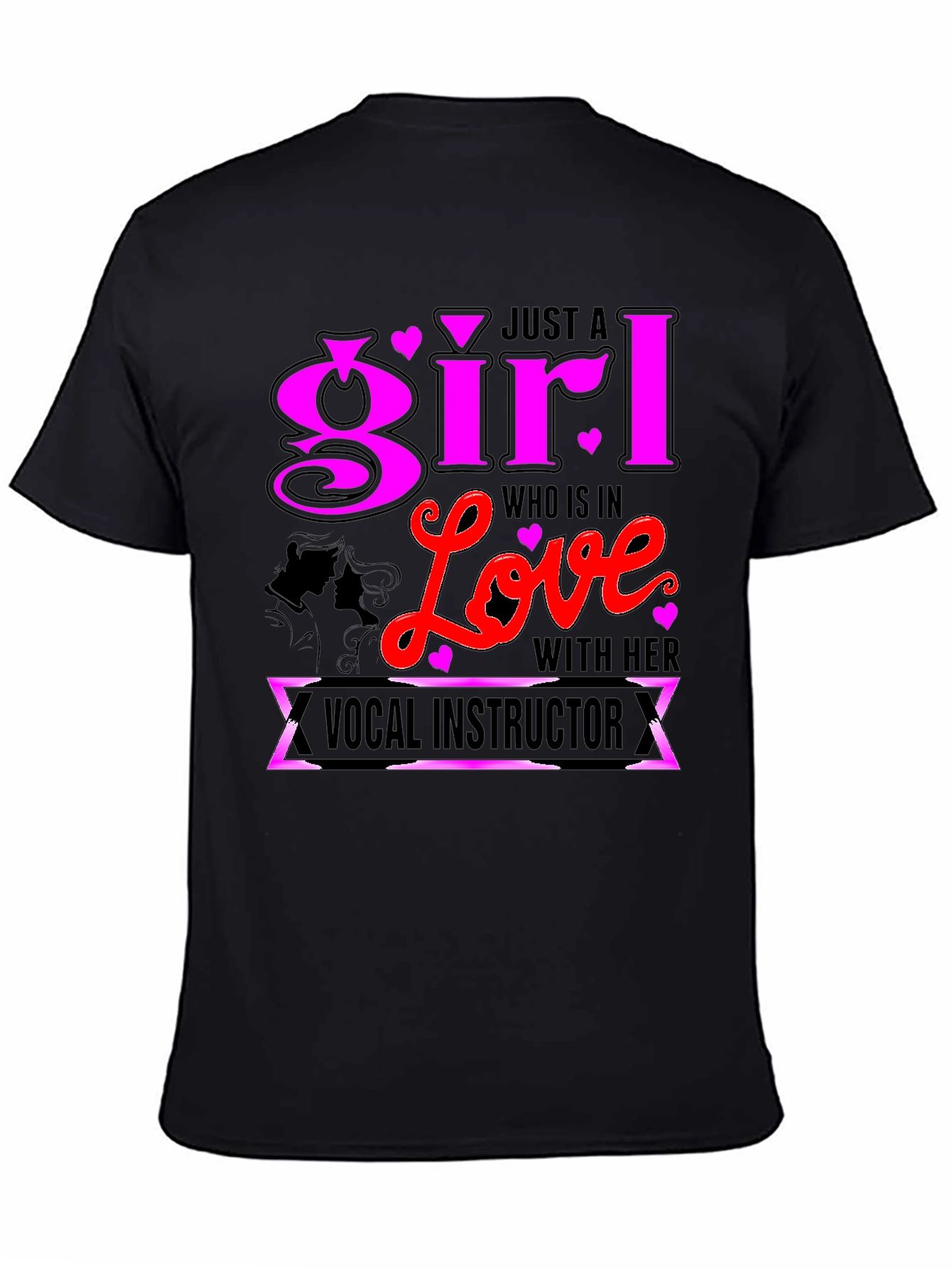 Girl in Love with Vocal Instructor Graphic T-Shirt