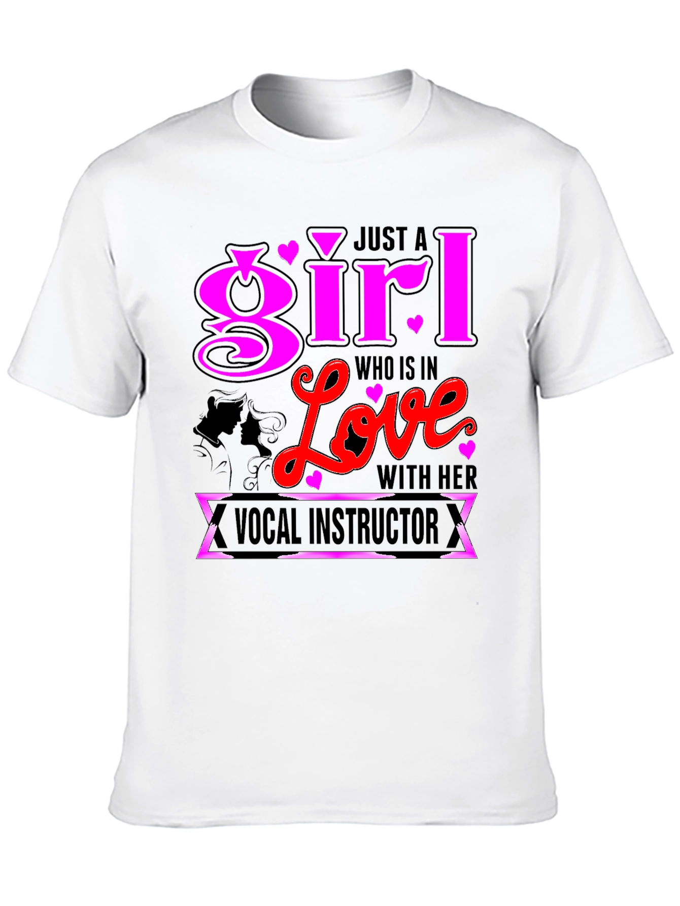 Girl in Love with Vocal Instructor Graphic T-Shirt