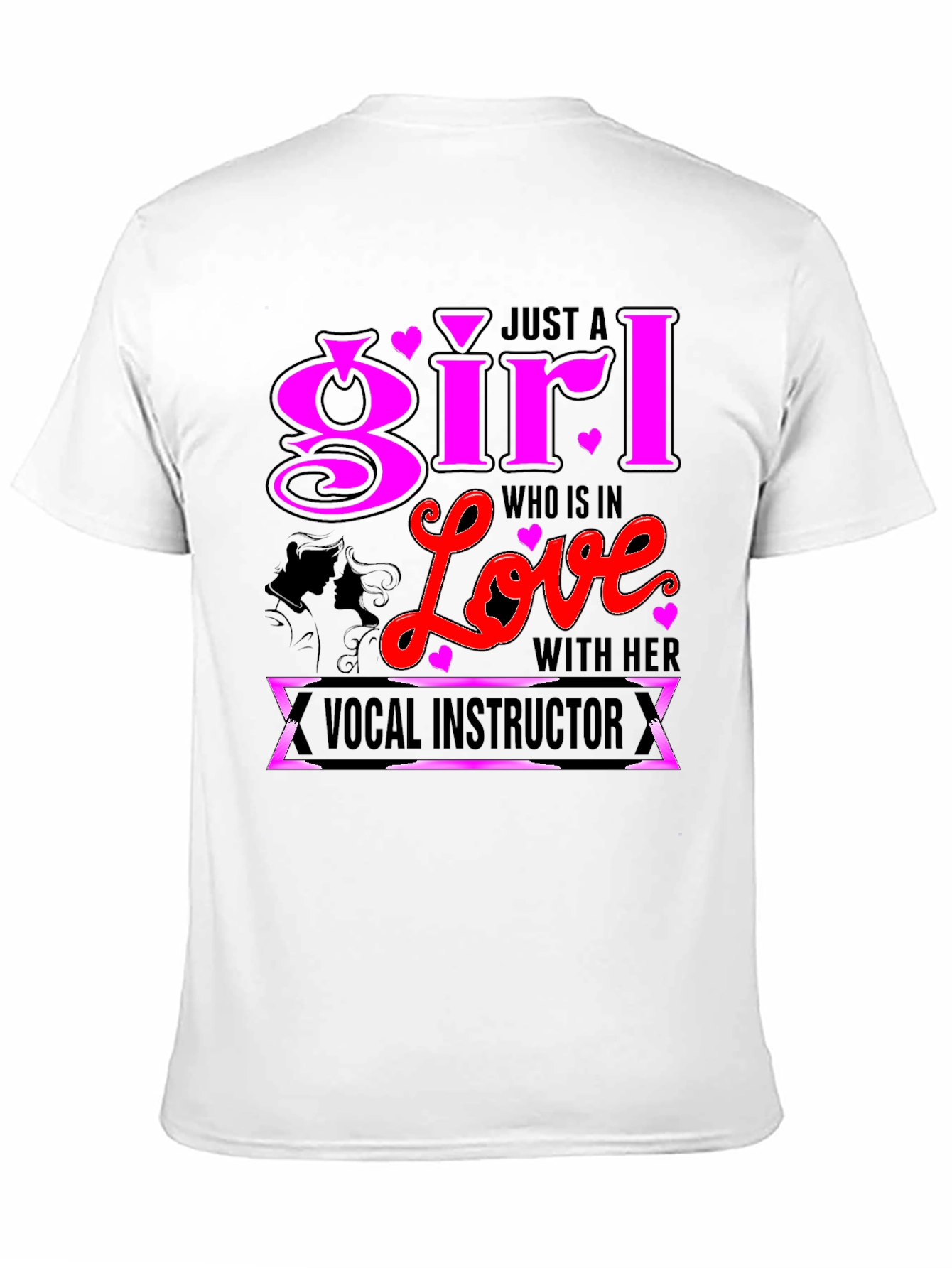 Girl in Love with Vocal Instructor Graphic T-Shirt