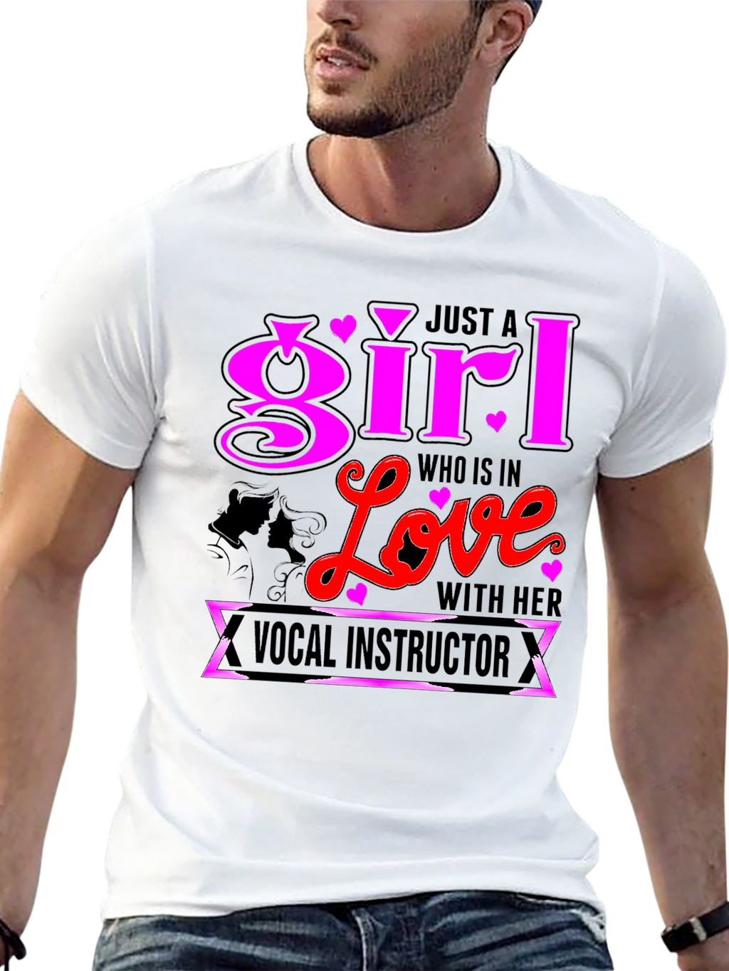 Girl in Love with Vocal Instructor Graphic T-Shirt