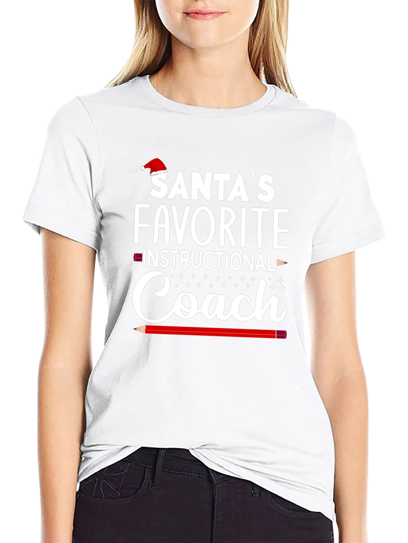 Santas Favorite Instructional Coach T-Shirt