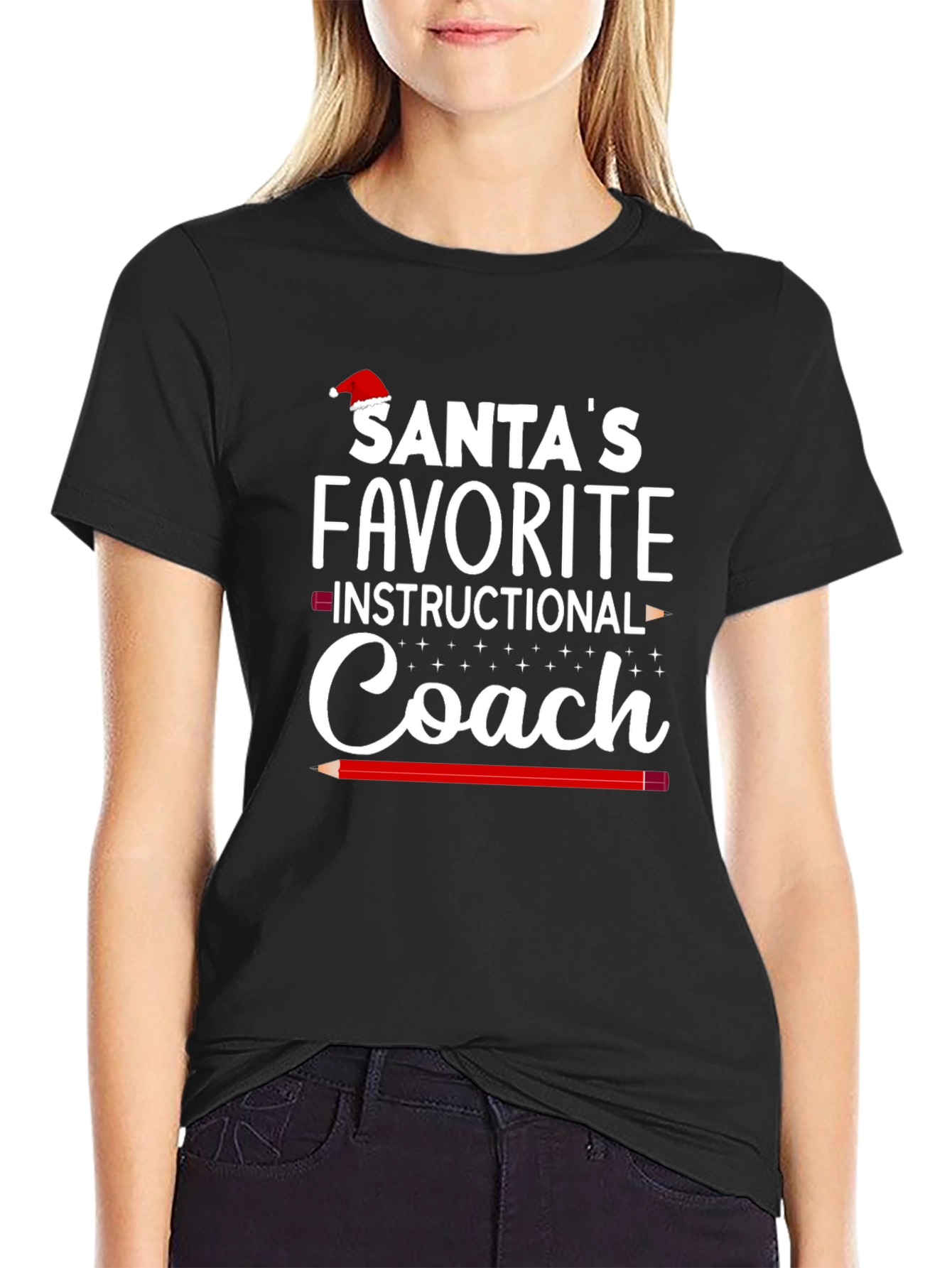 Santas Favorite Instructional Coach T-Shirt