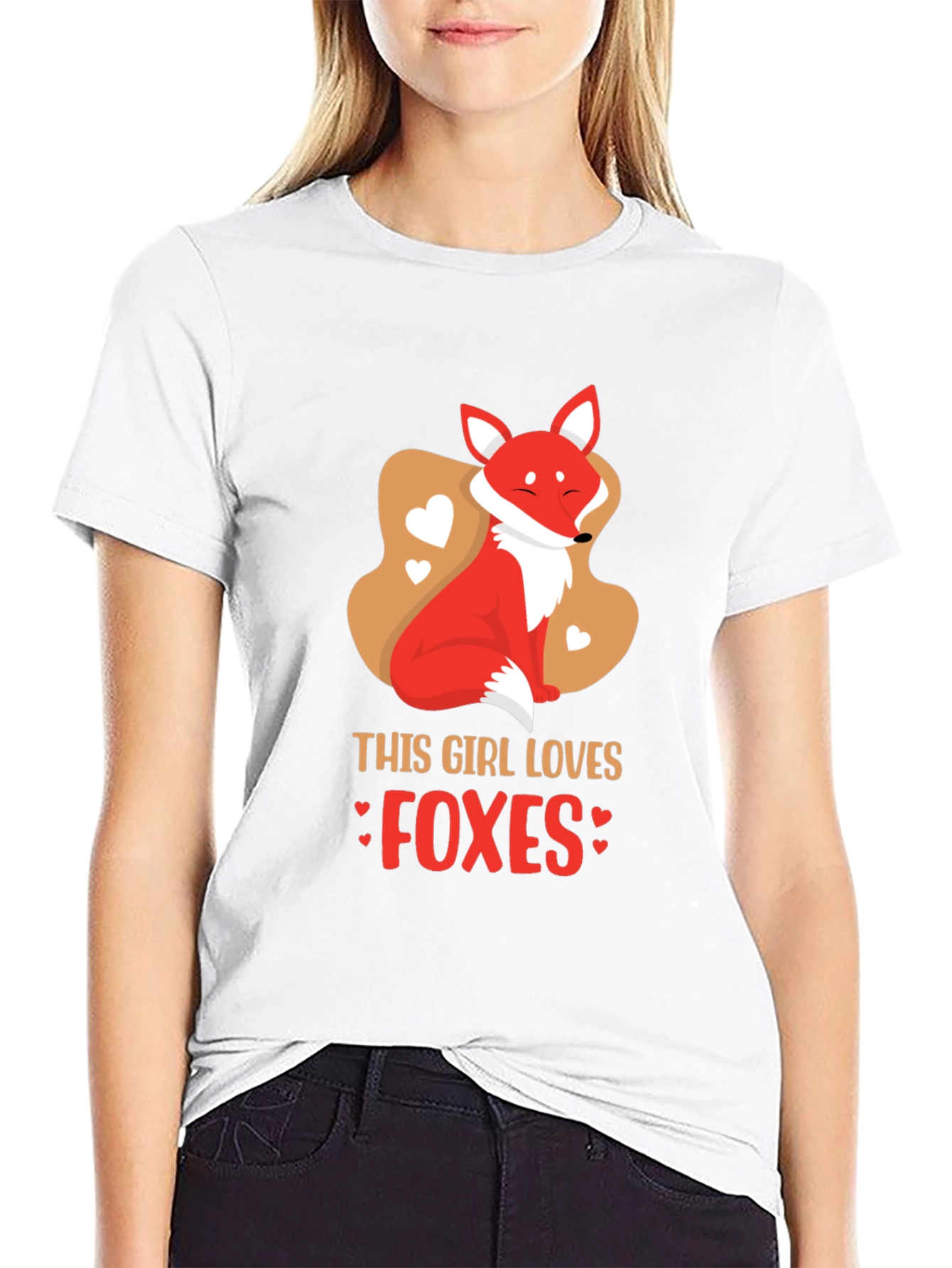This Girl Loves Foxes T-Shirt