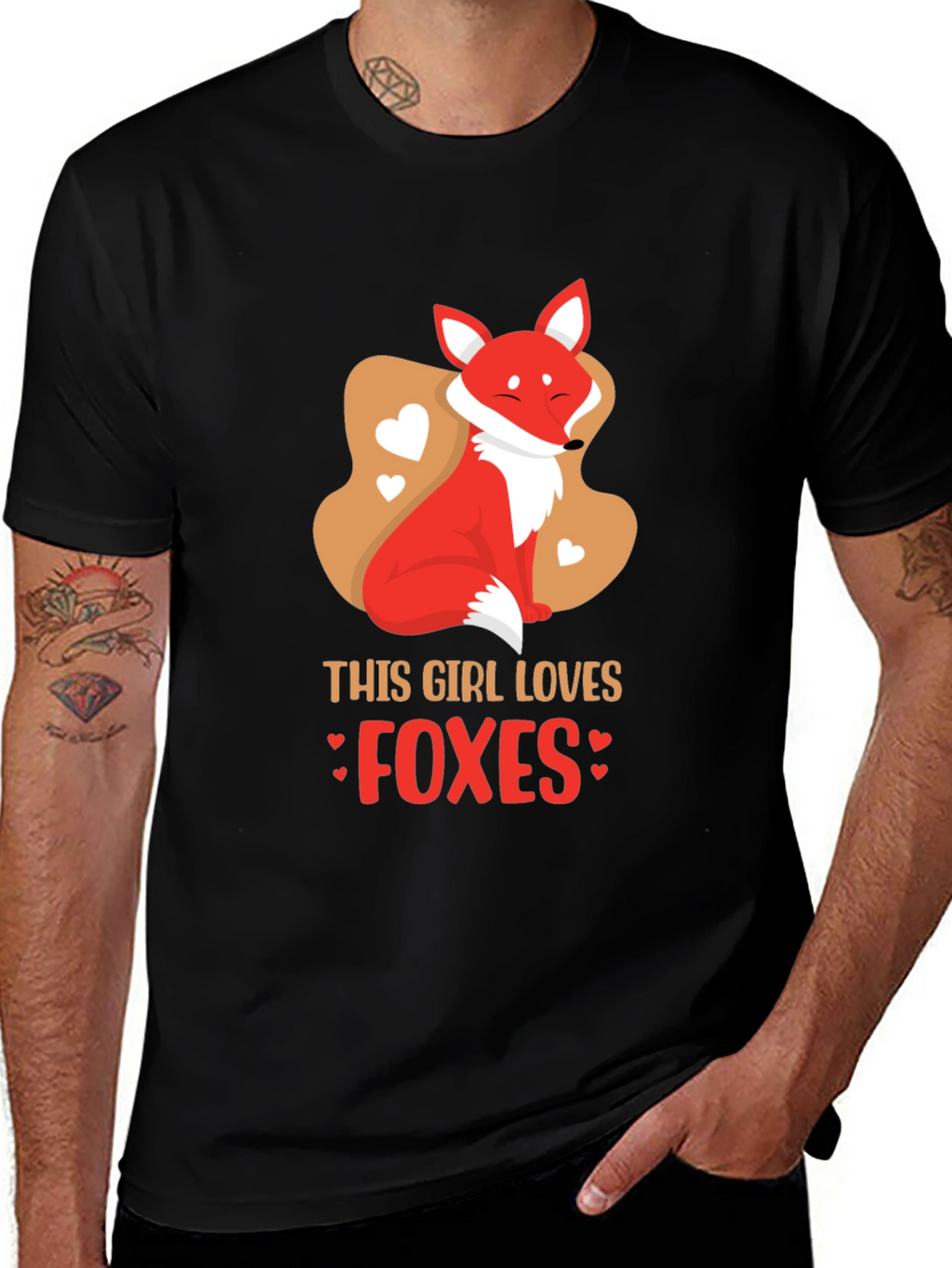 This Girl Loves Foxes T-Shirt