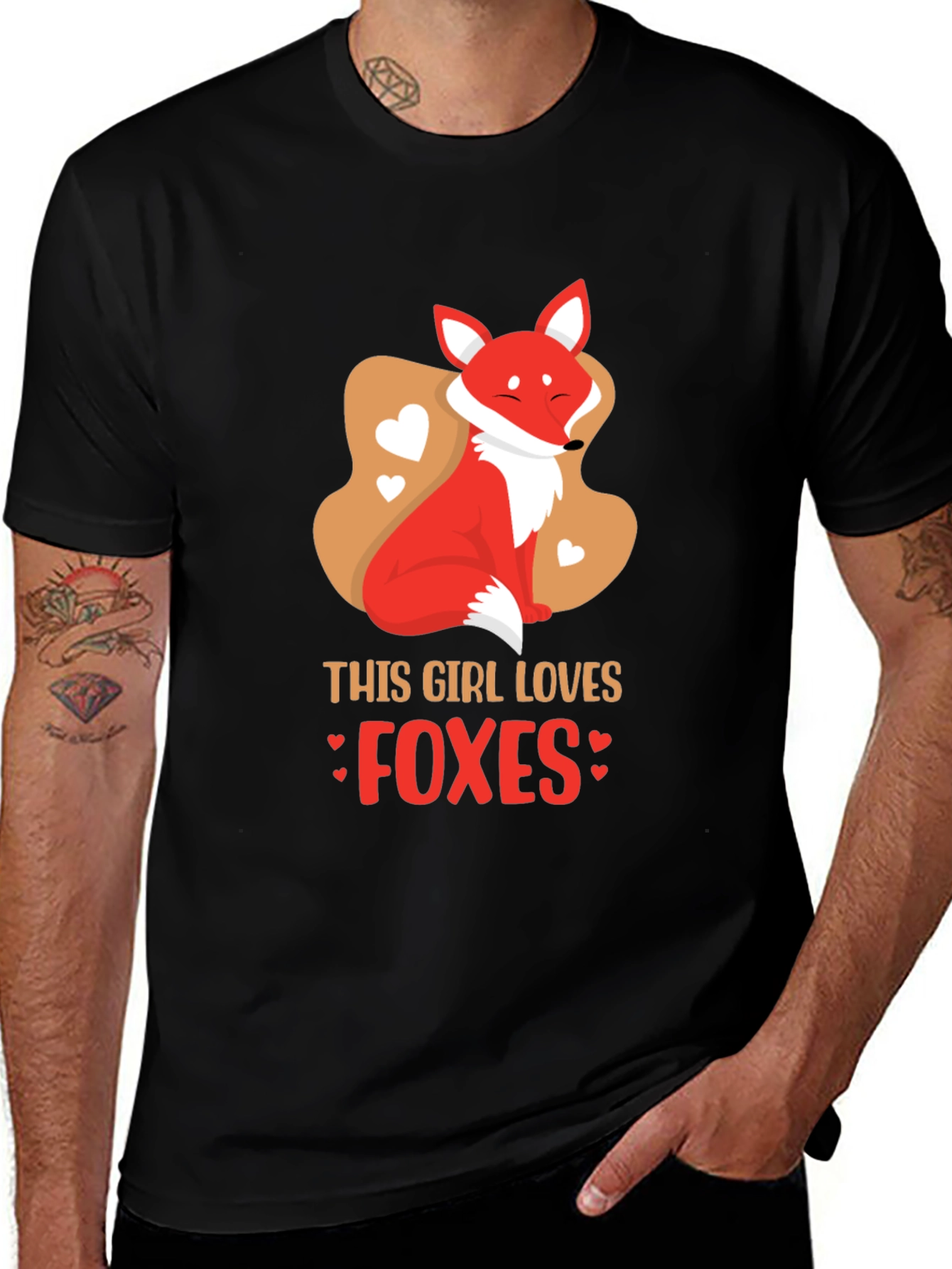 This Girl Loves Foxes T-Shirt