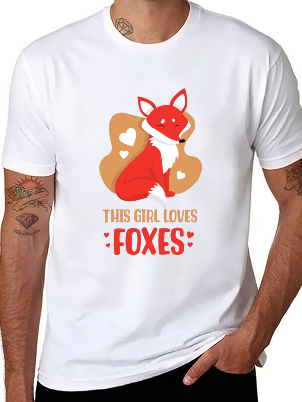 This Girl Loves Foxes T-Shirt