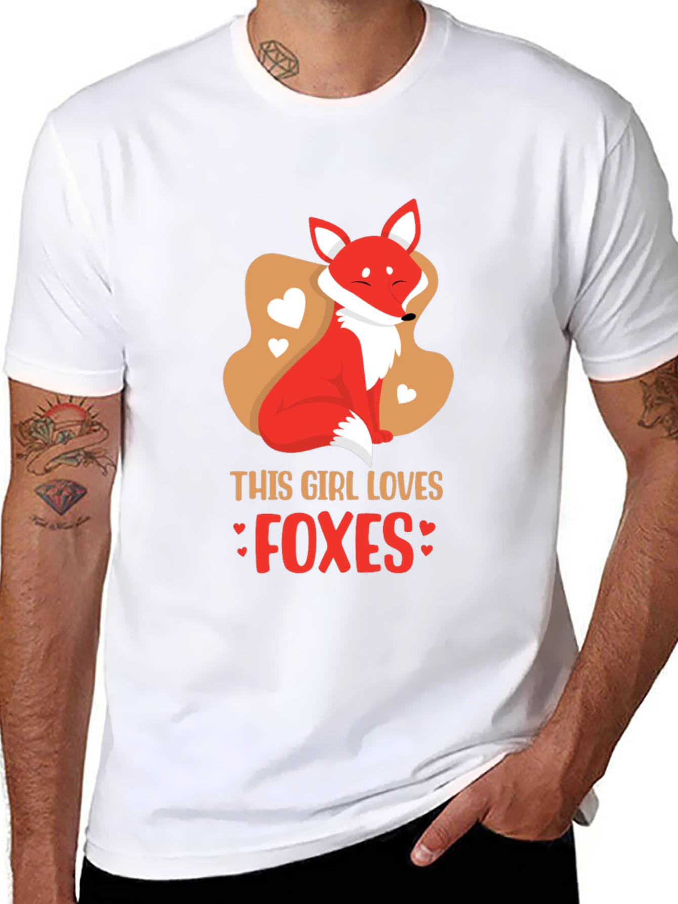 This Girl Loves Foxes T-Shirt