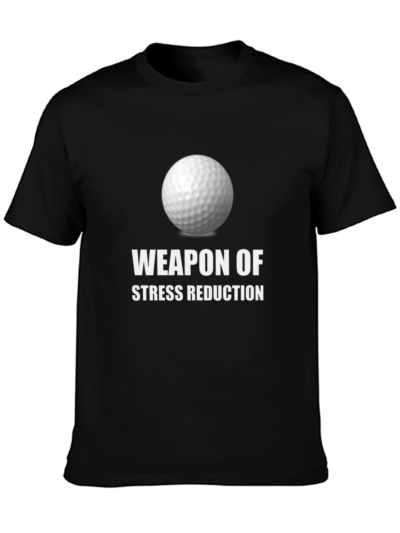 Weapon of Stress Reduction Golf T-Shirt