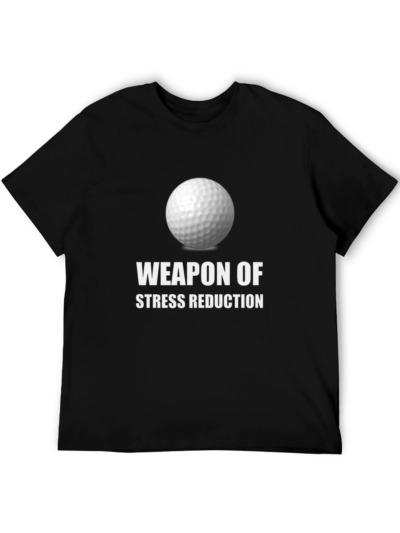Weapon of Stress Reduction Golf T-Shirt