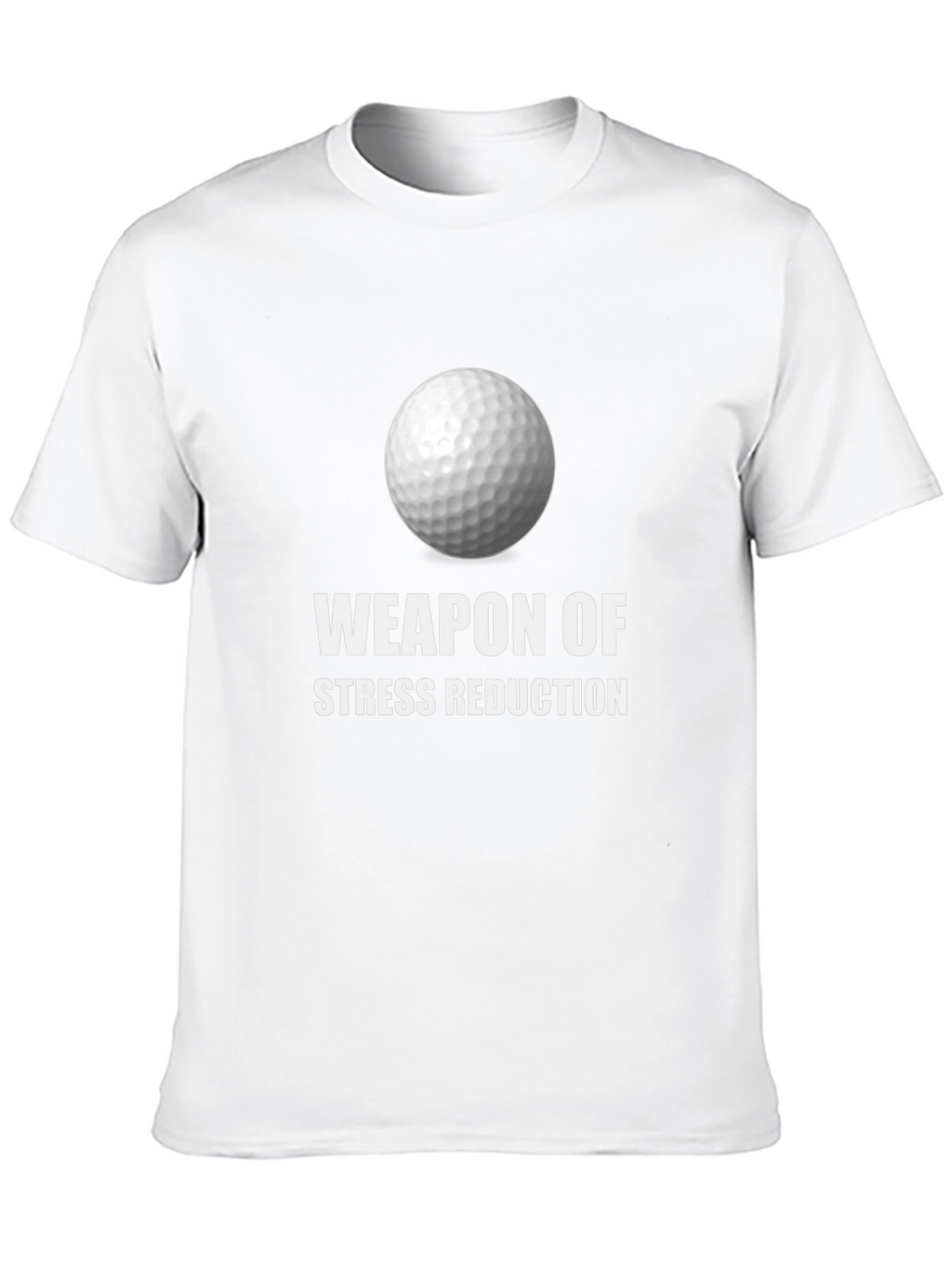 Weapon of Stress Reduction Golf T-Shirt