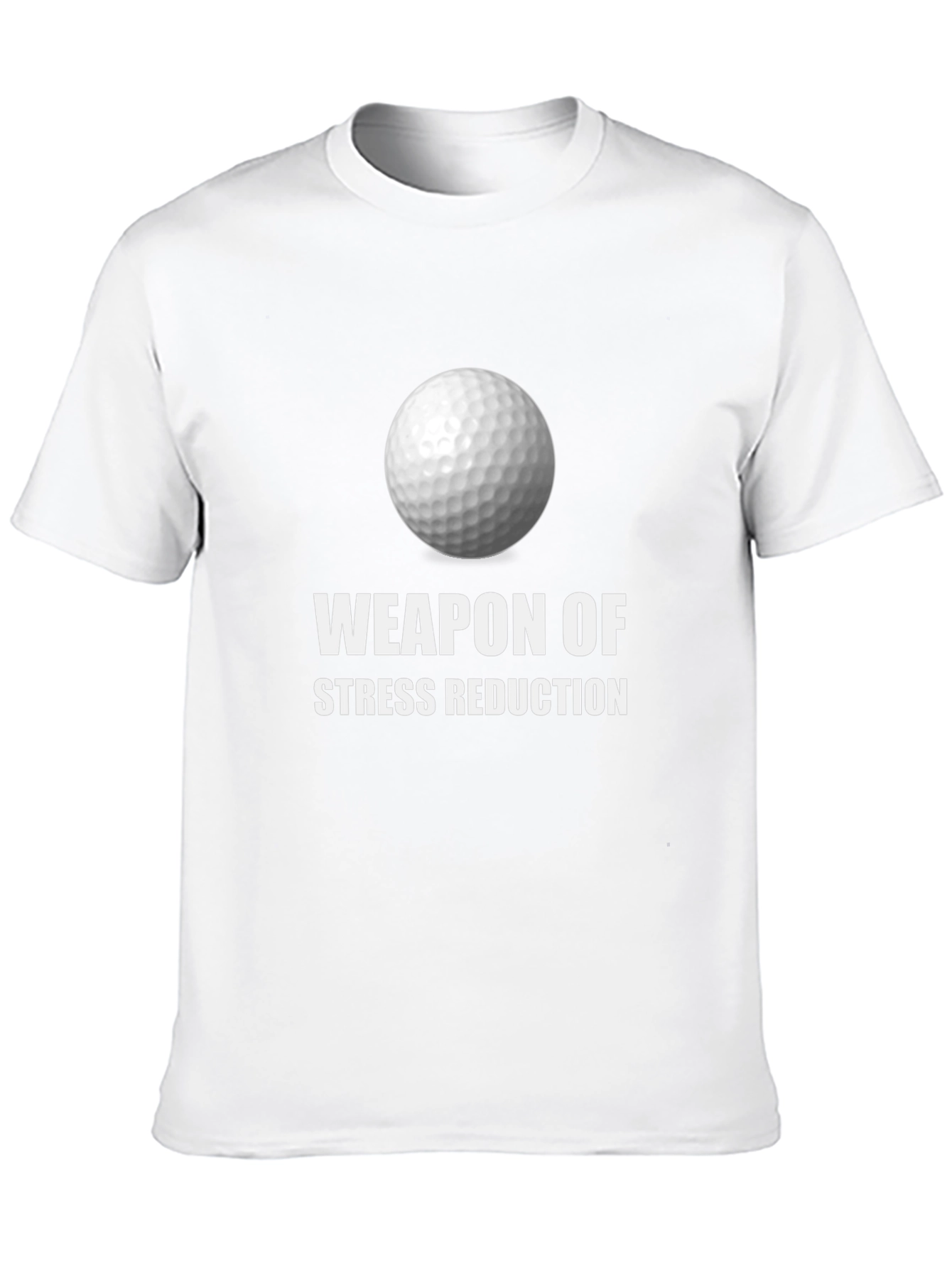 Weapon of Stress Reduction Golf T-Shirt