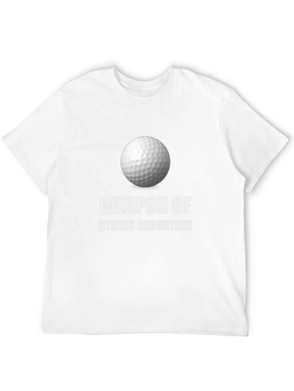 Weapon of Stress Reduction Golf T-Shirt