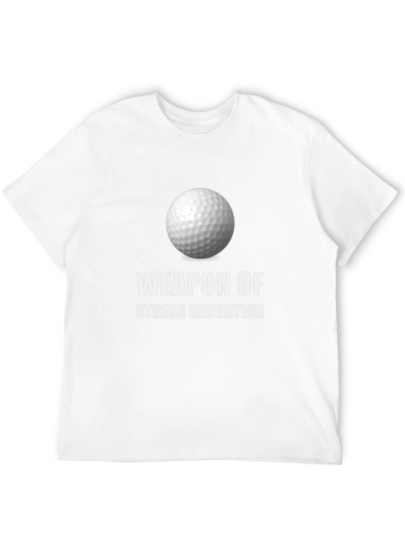 Weapon of Stress Reduction Golf T-Shirt