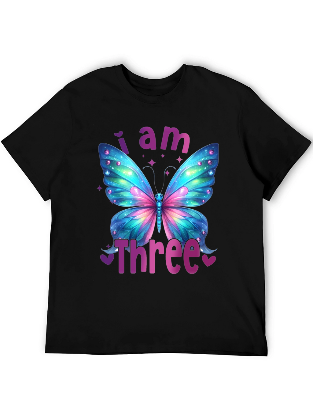 Butterfly 3rd Birthday T-Shirt