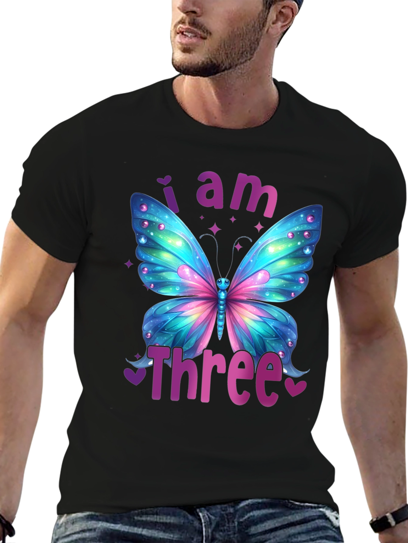 Butterfly 3rd Birthday T-Shirt