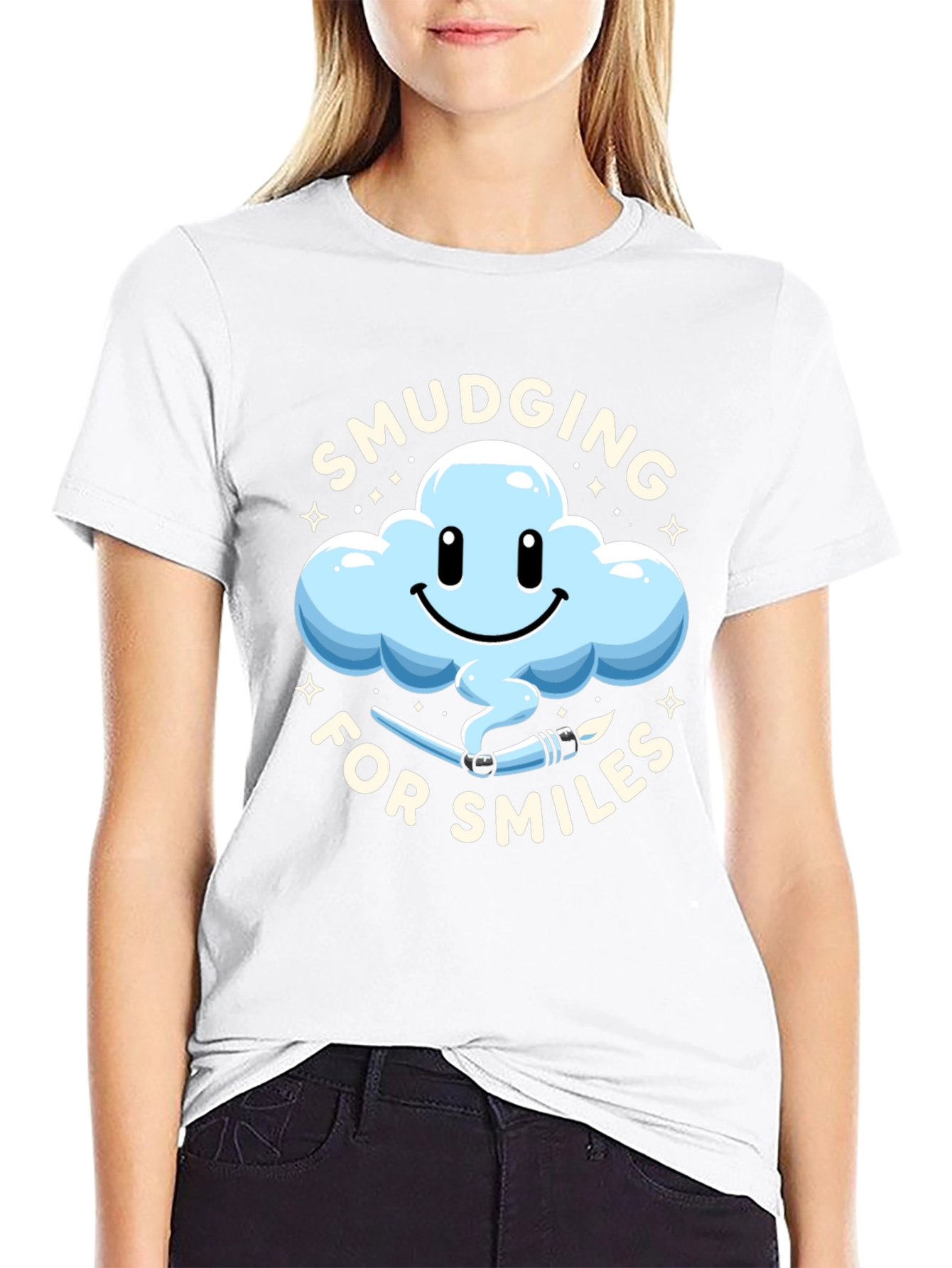Smudging for Smiles Graphic T-Shirt