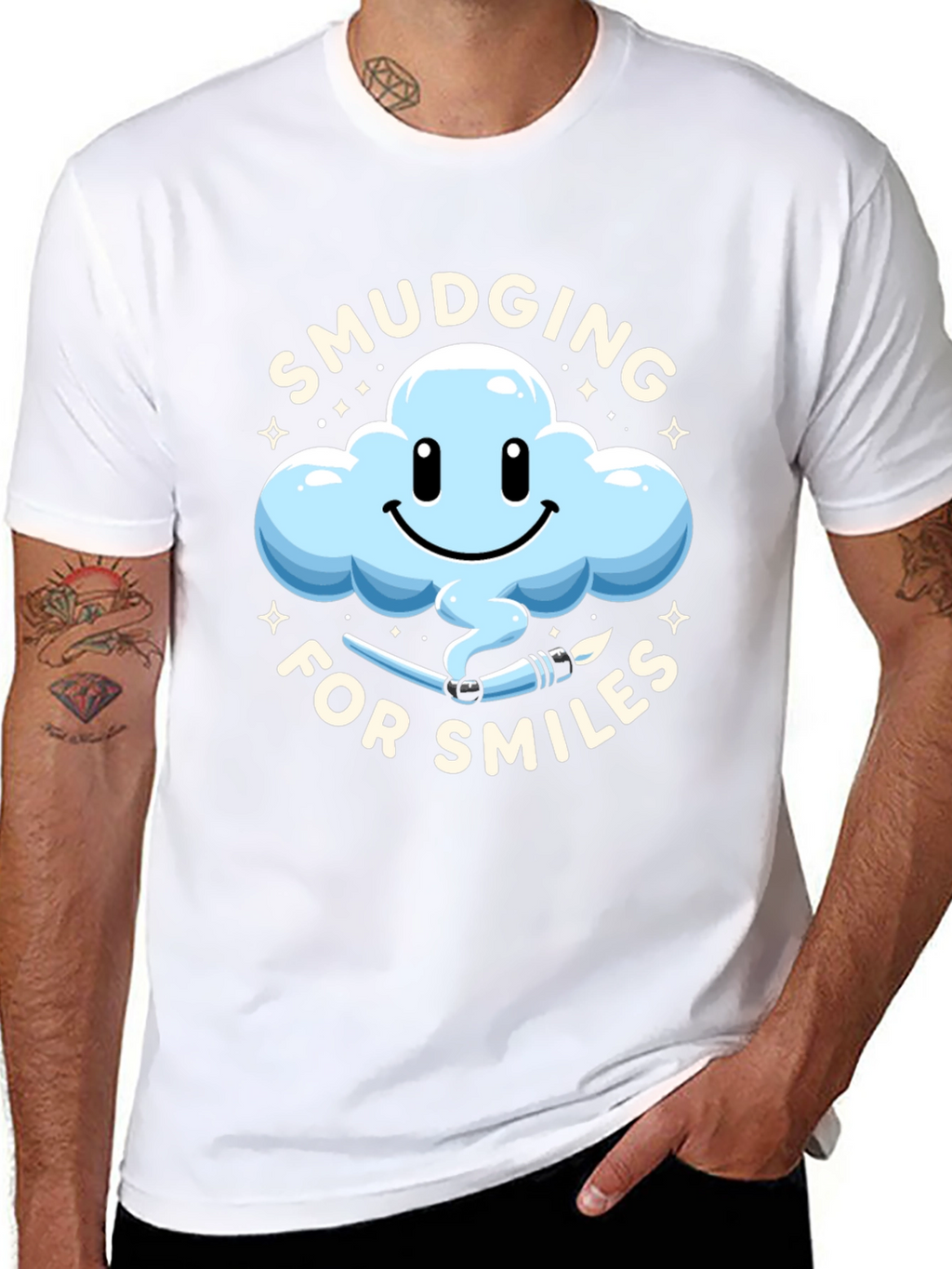 Smudging for Smiles Graphic T-Shirt