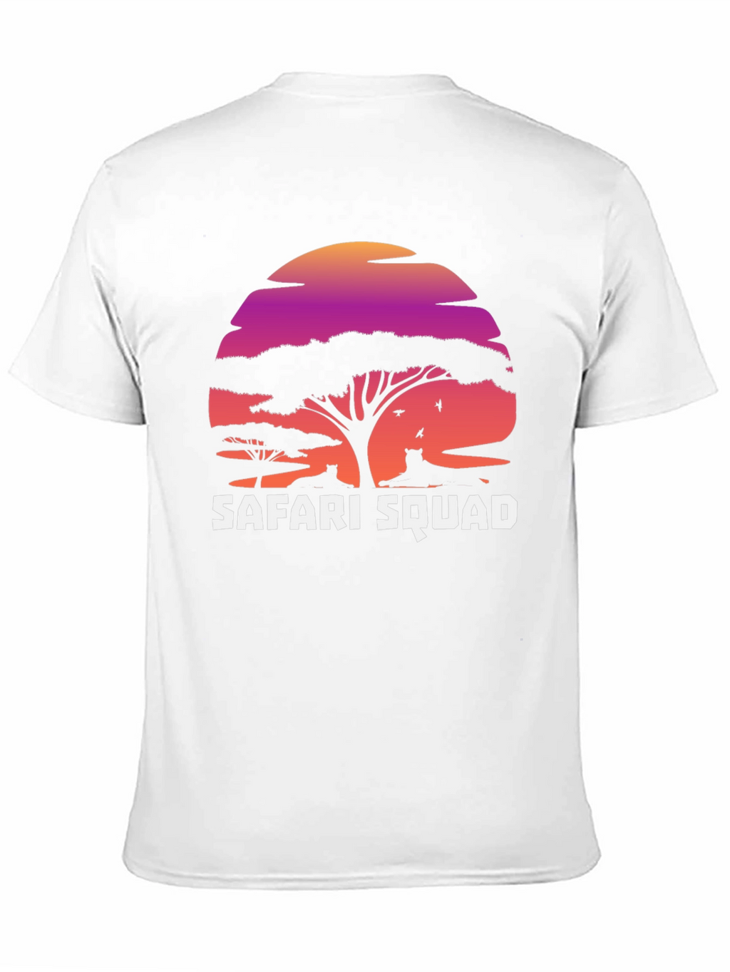 Safari Squad Graphic T-Shirt - Stylish Animal Design