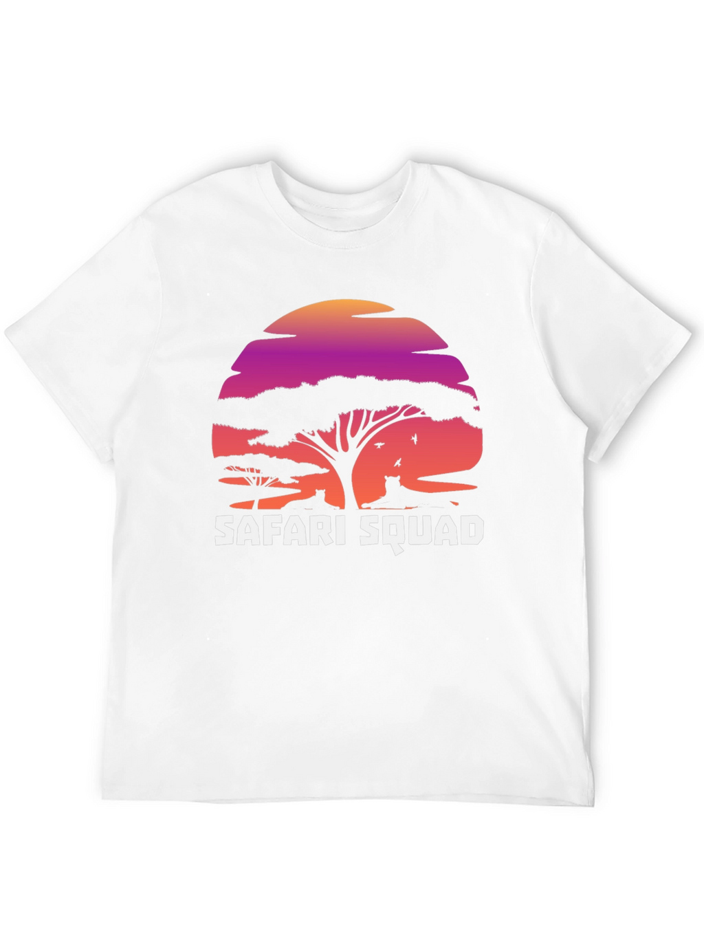 Safari Squad Graphic T-Shirt - Stylish Animal Design