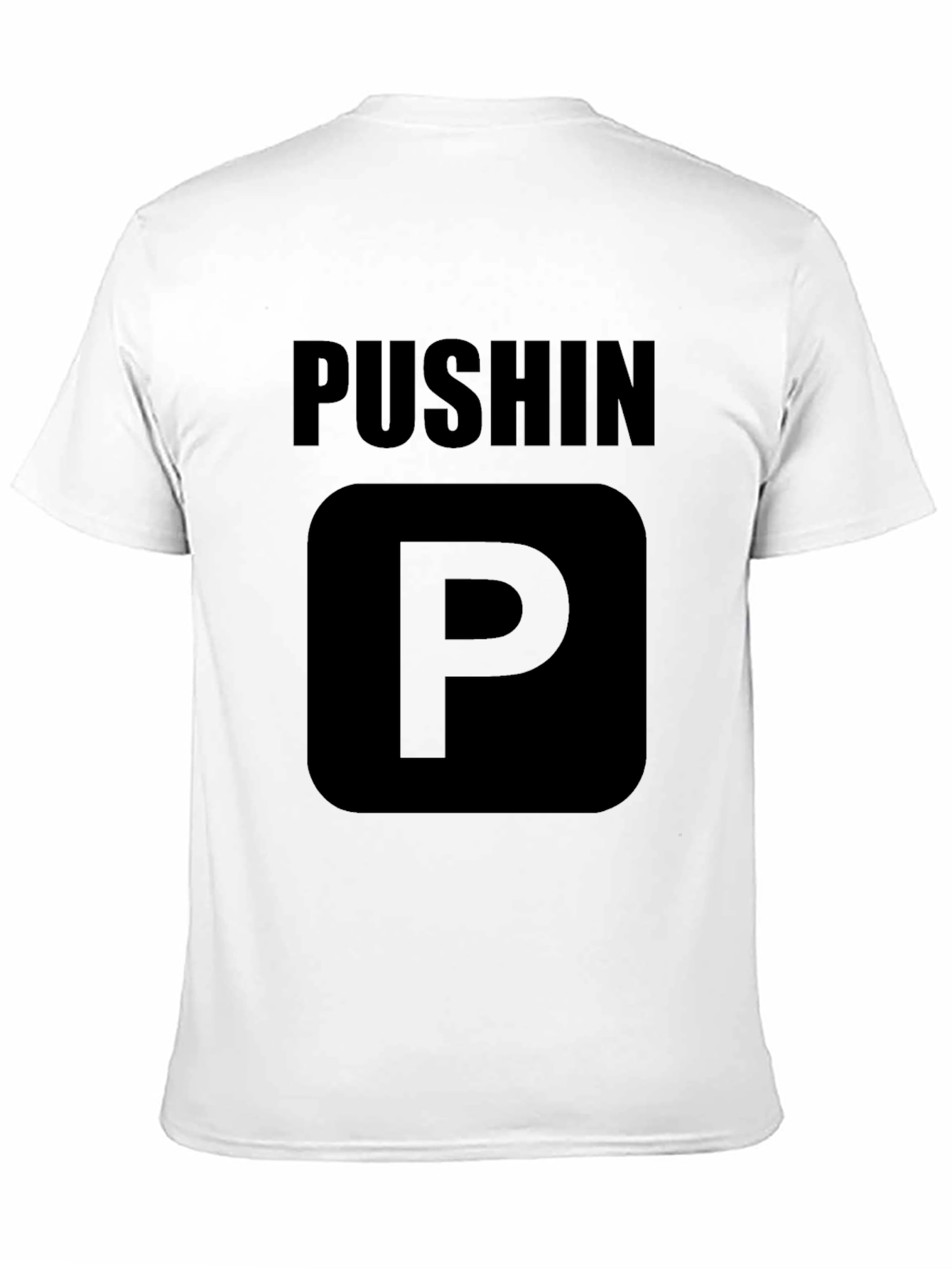 Pushin P Black T-Shirt