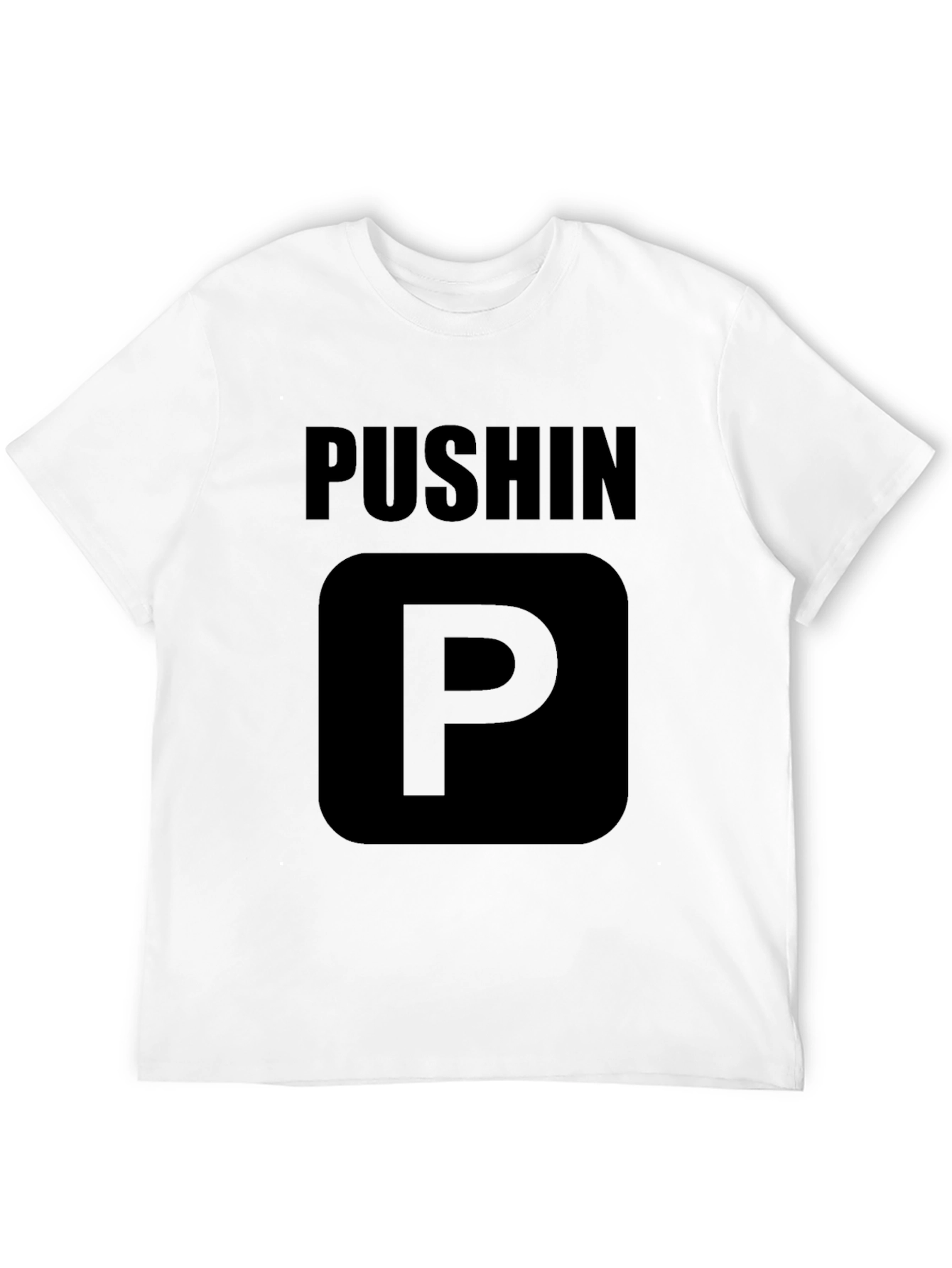 Pushin P Black T-Shirt