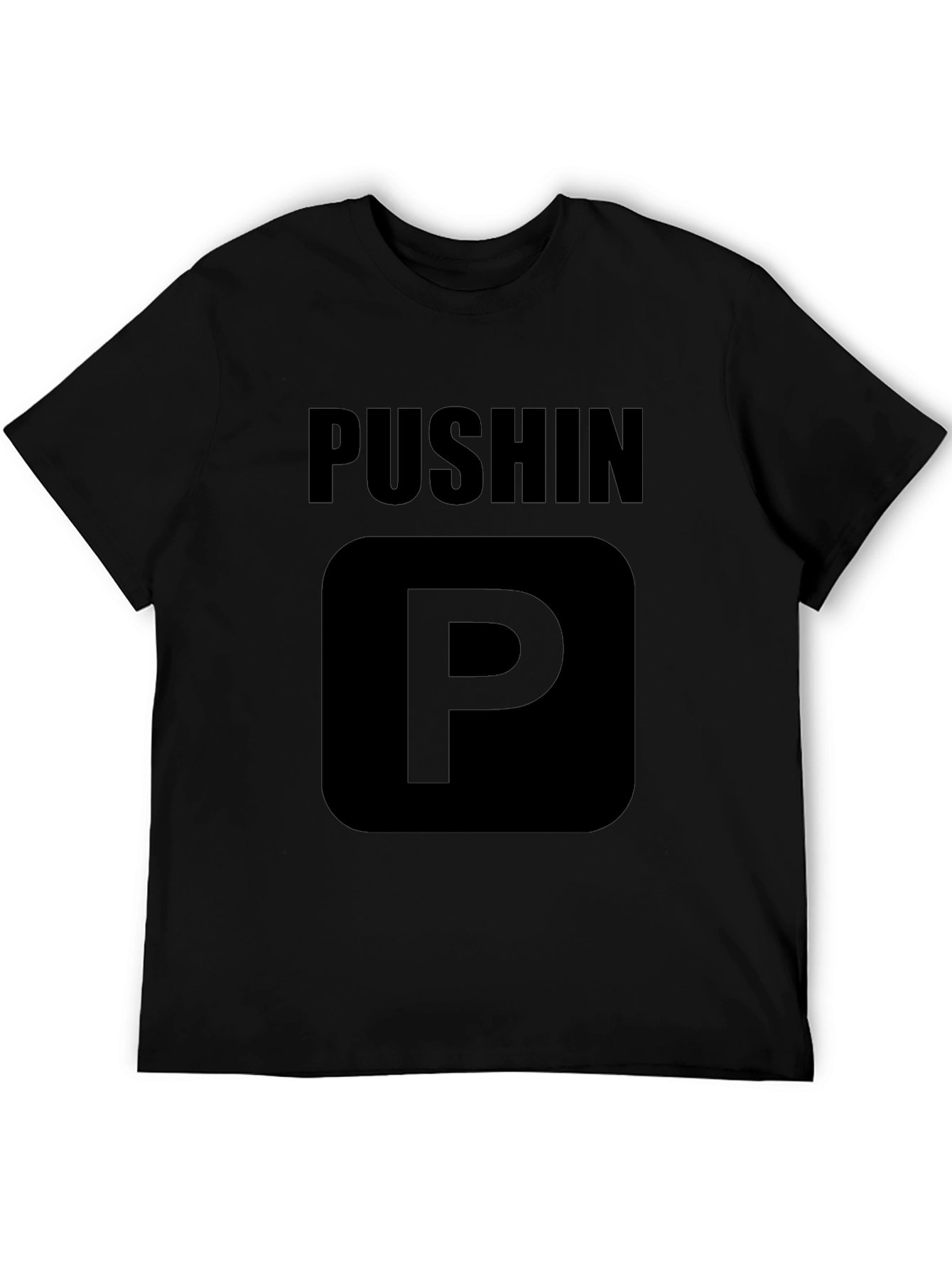 Pushin P Black T-Shirt