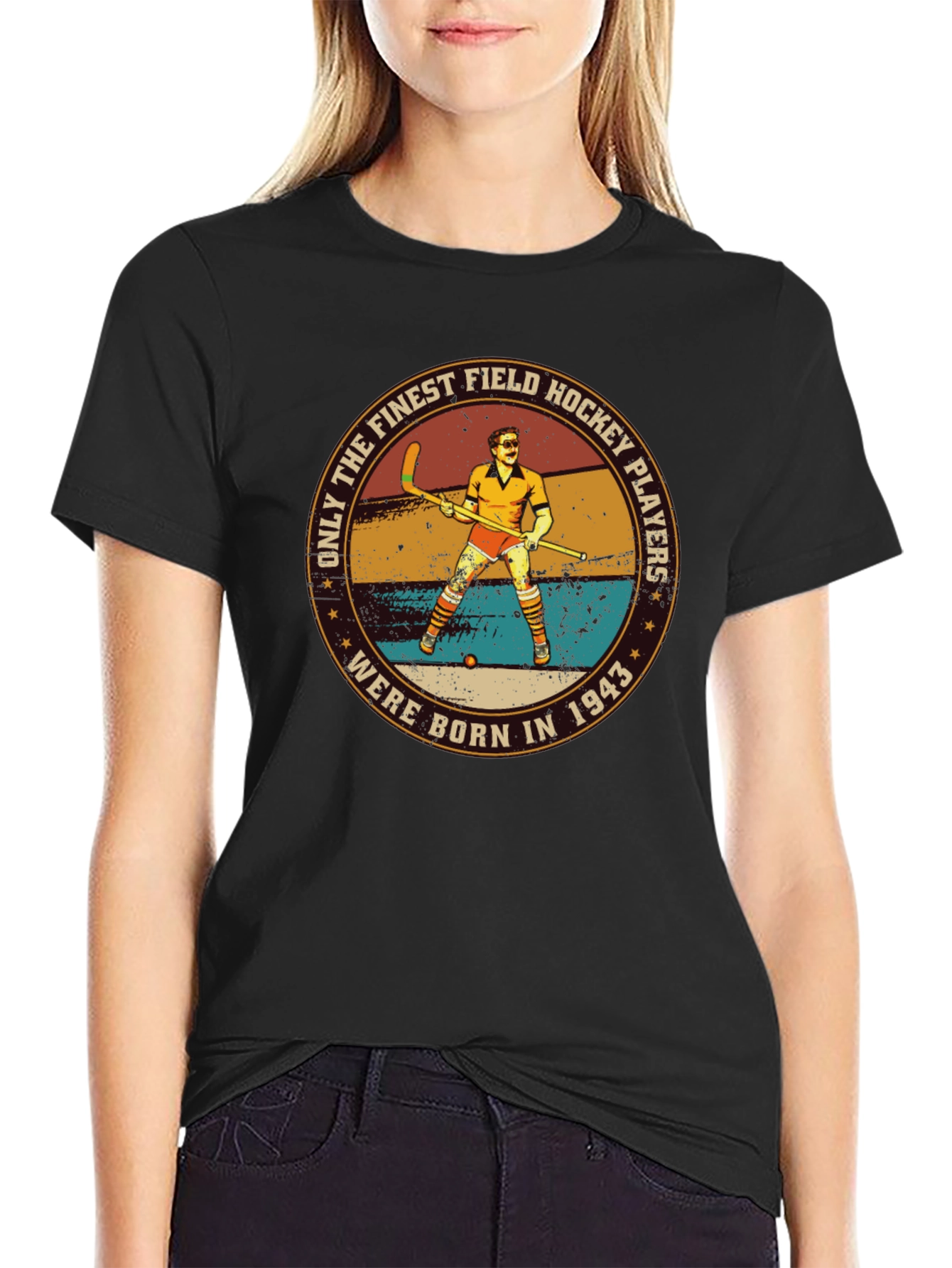 Finest Field Hockey Players Born in 1943 Graphic T-Shirt