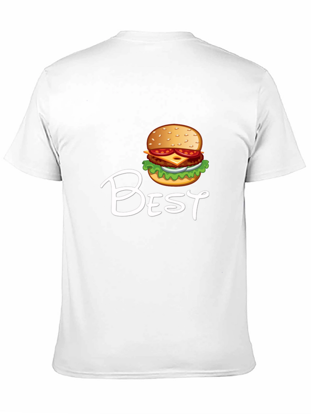 Best Burger Graphic Black T-Shirt - Casual Menswear