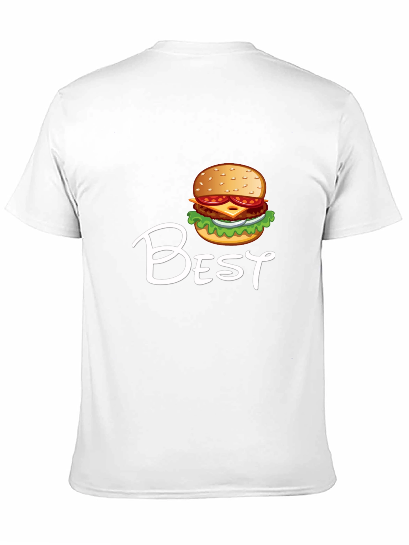Best Burger Graphic Black T-Shirt - Casual Menswear