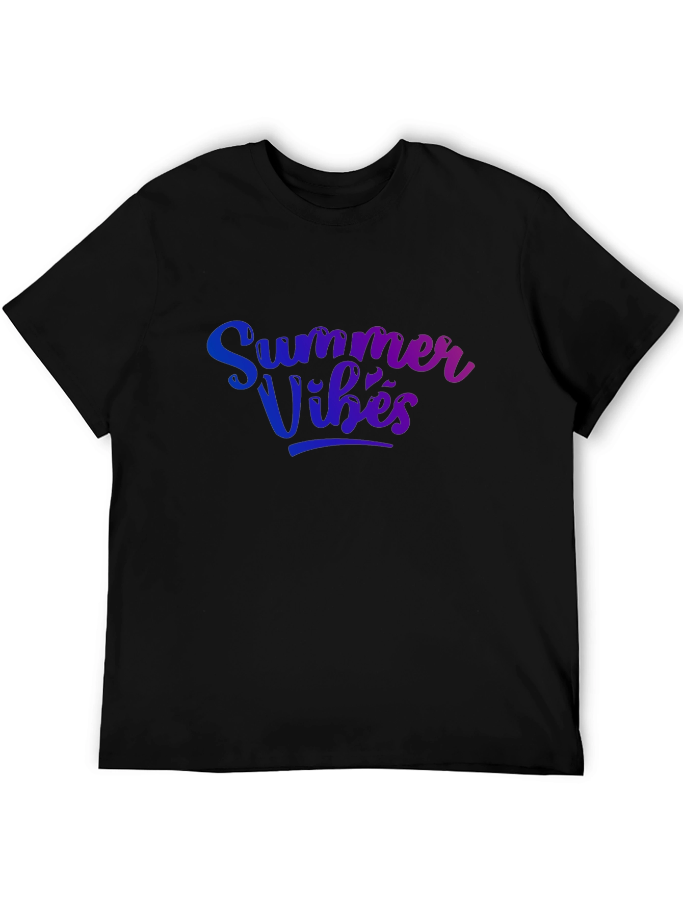 Summer Vibes Graphic Tee - Gradient Design
