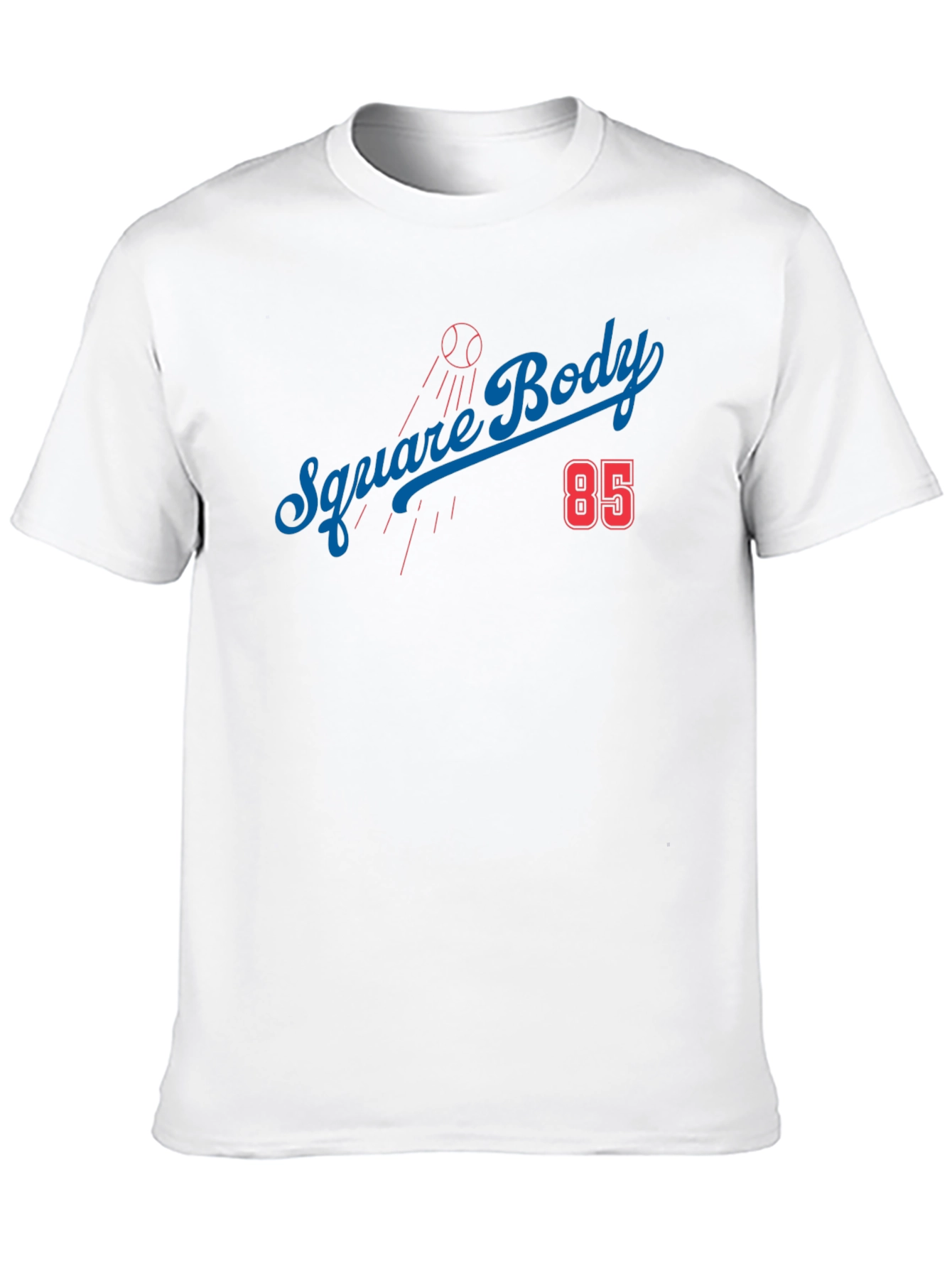 Square Body 85 Baseball T-Shirt