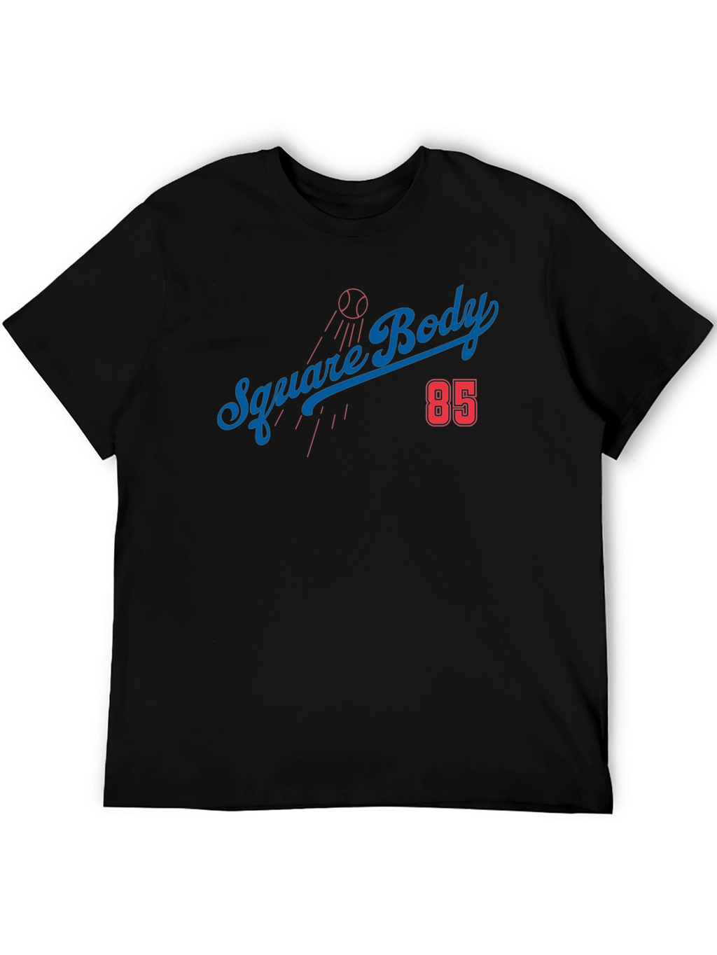Square Body 85 Baseball T-Shirt
