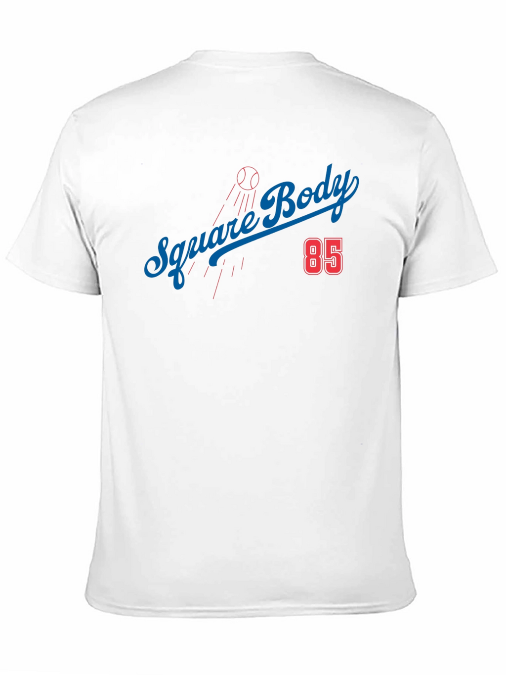Square Body 85 Baseball T-Shirt