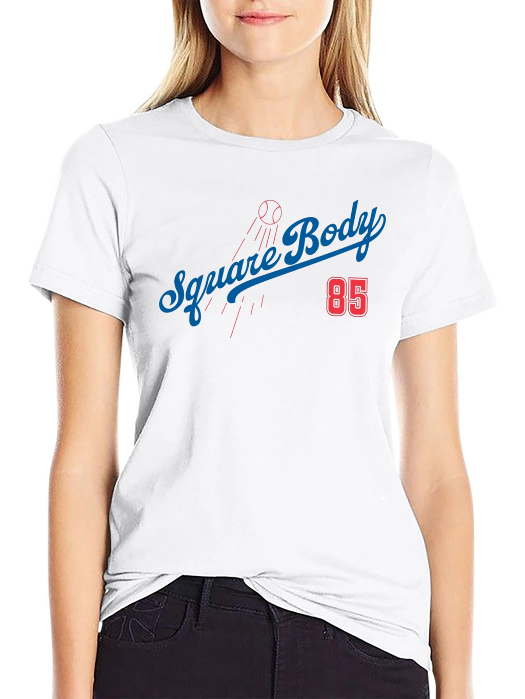Square Body 85 Baseball T-Shirt