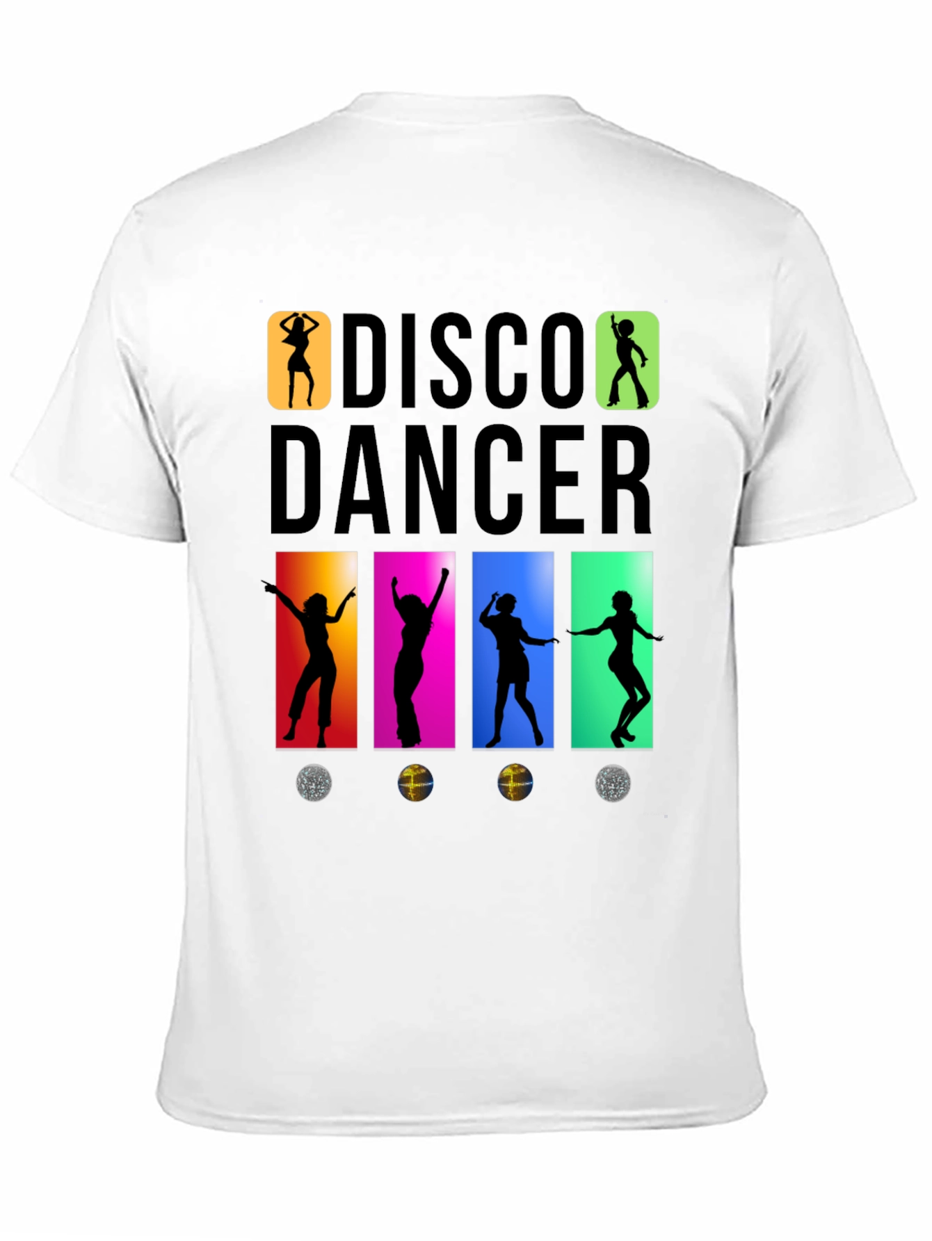 Retro Disco Dancer Graphic T-Shirt