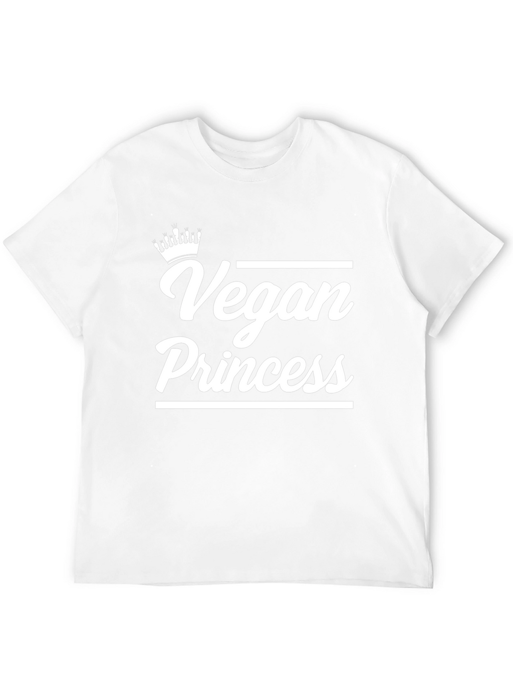 Vegan Princess T-Shirt - Black Graphic Tee