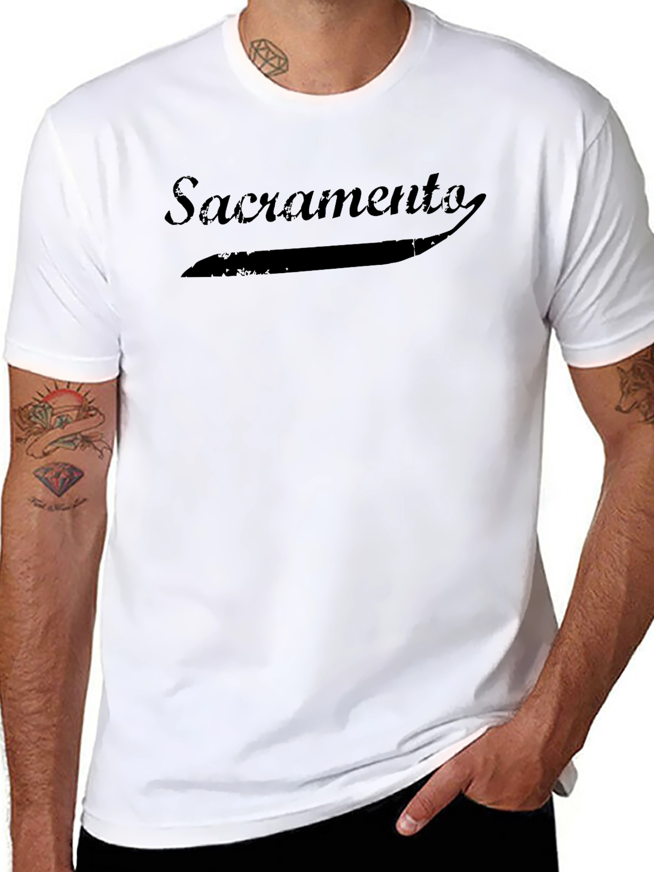 Mens Sacramento Graphic T-Shirt