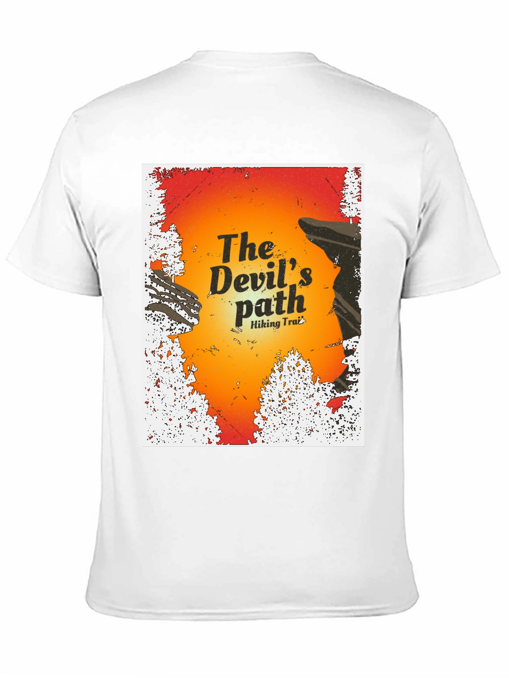 Devils Path Hiking Trail Graphic T-Shirt