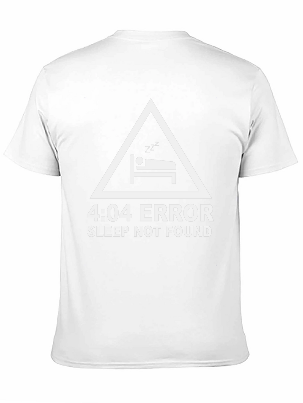 4:04 Error Sleep Not Found Black T-Shirt