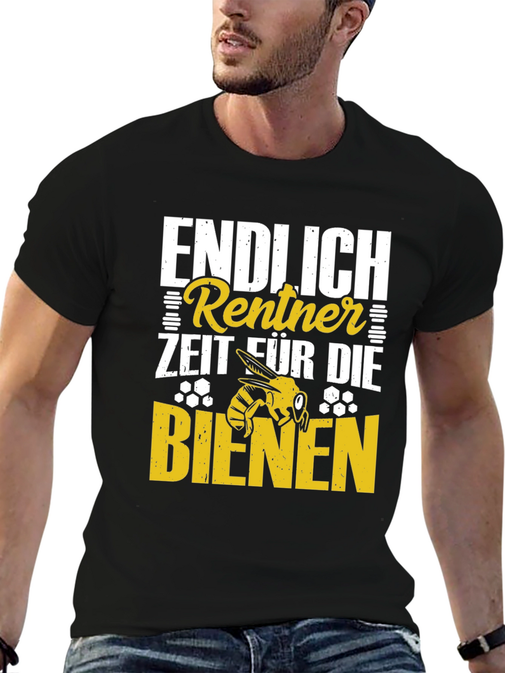 Retirement Bee T-Shirt: Endlich Rentner Zeit für die Bienen