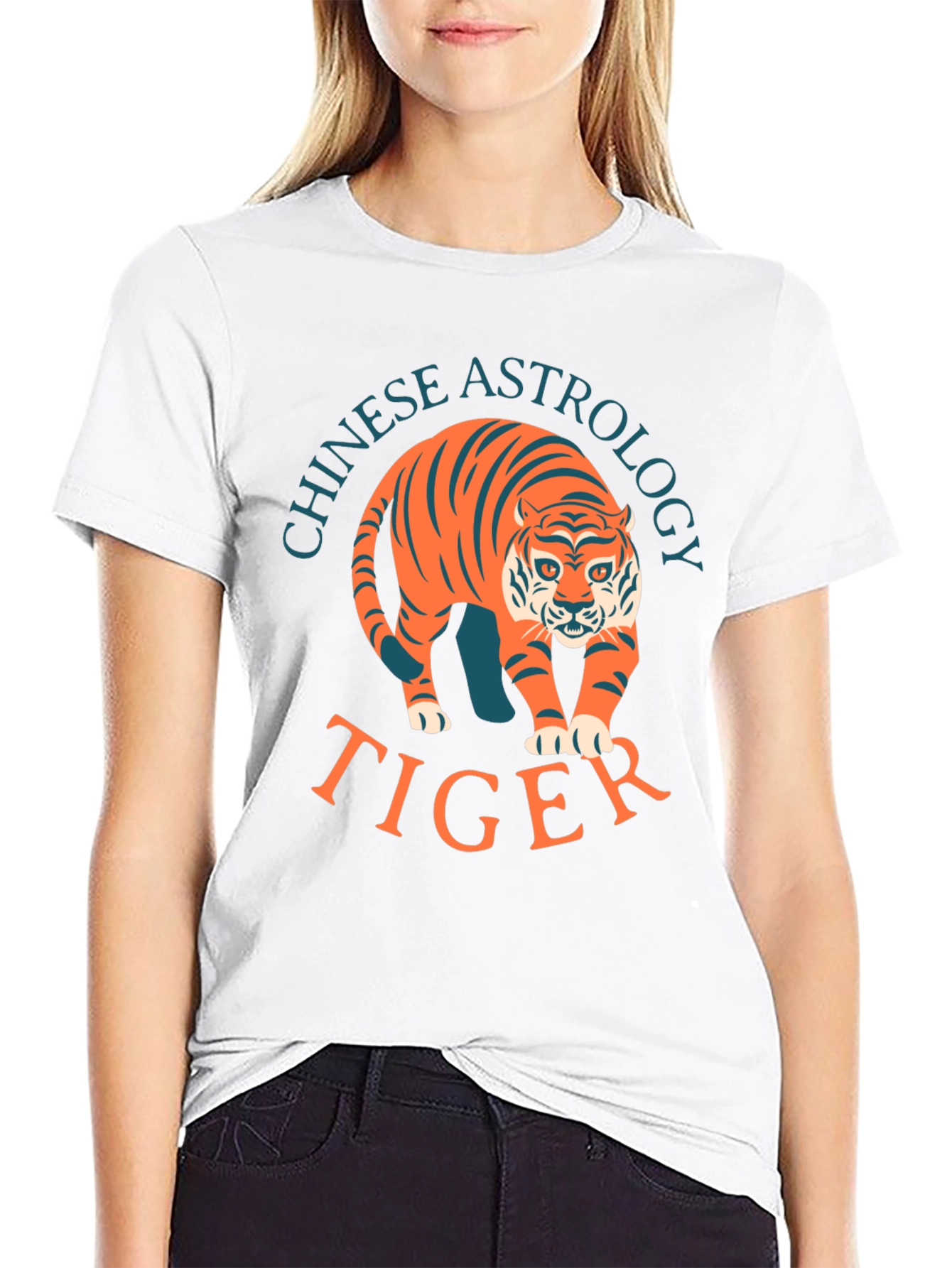 Chinese Astrology Tiger T-Shirt