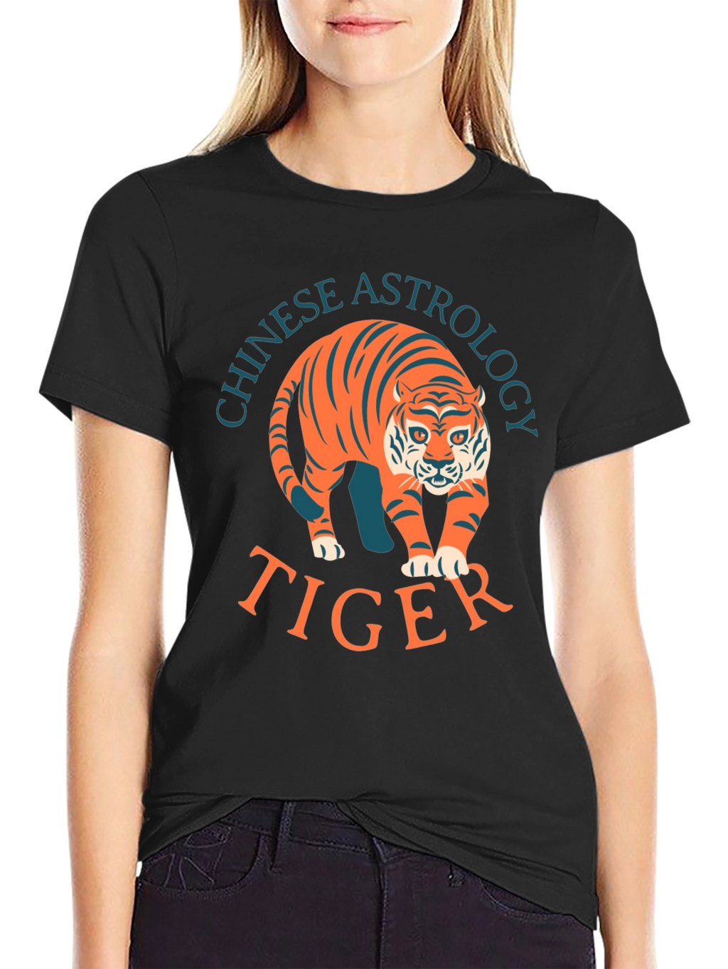 Chinese Astrology Tiger T-Shirt