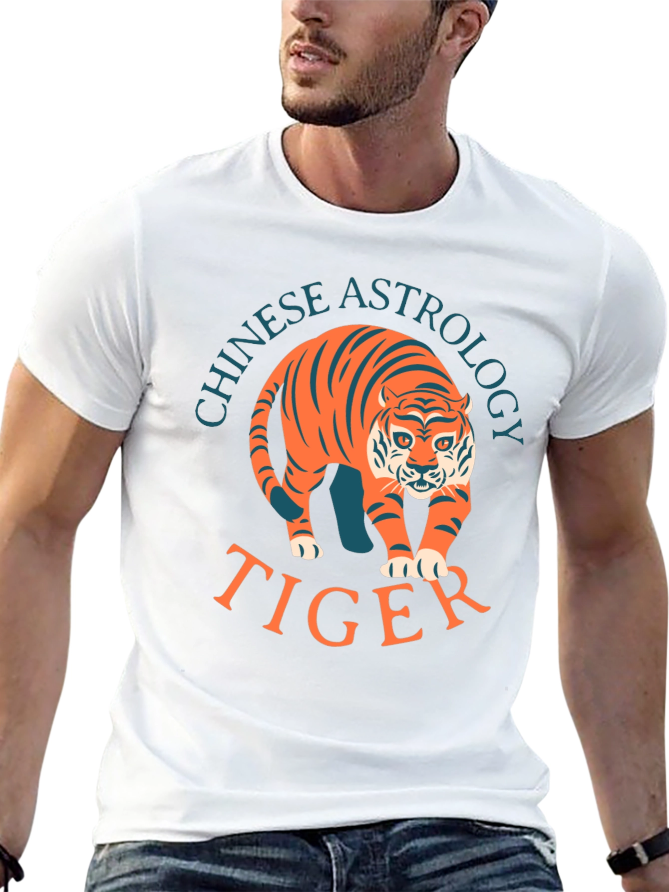 Chinese Astrology Tiger T-Shirt