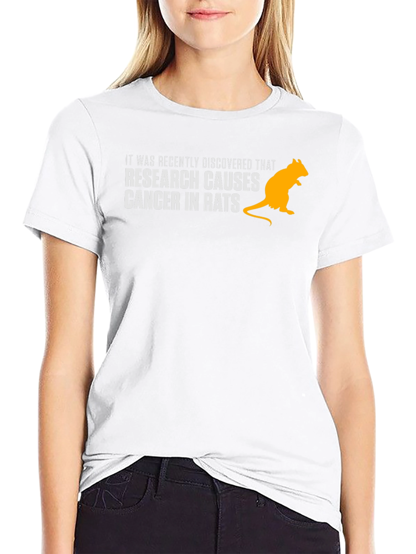 Research Causes Cancer in Rats Funny T-Shirt
