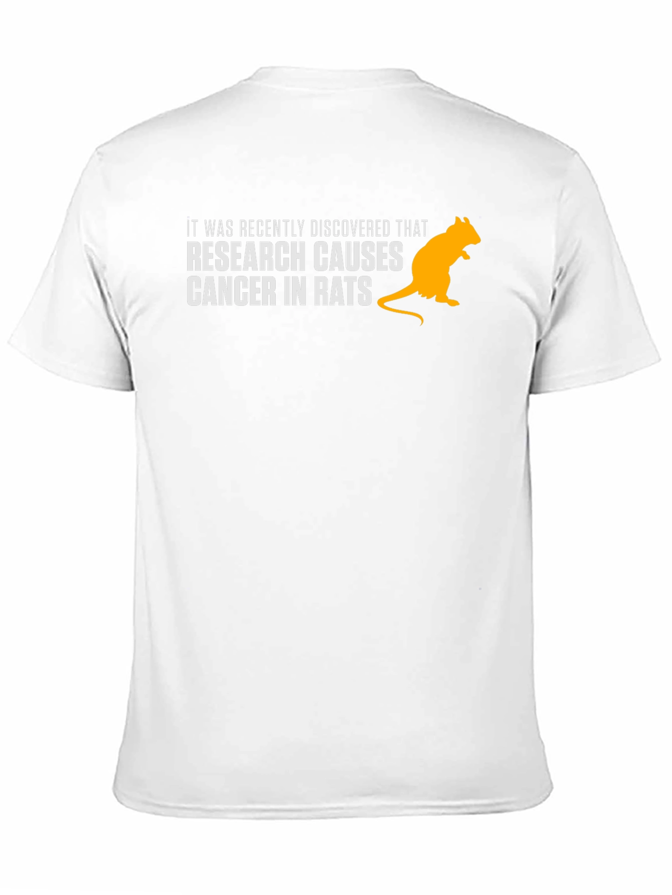 Research Causes Cancer in Rats Funny T-Shirt