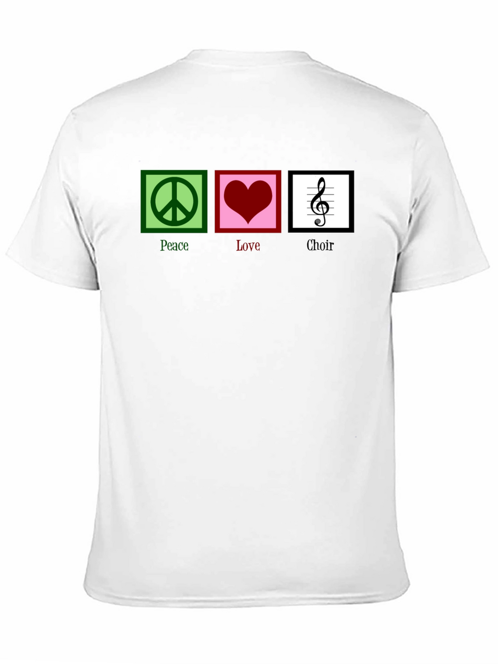 Peace Love Choir Graphic T-Shirt