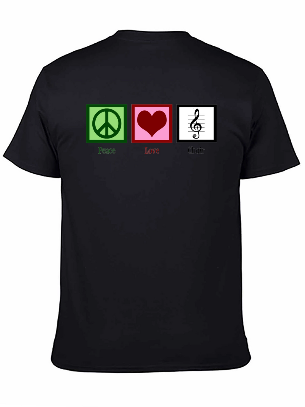Peace Love Choir Graphic T-Shirt