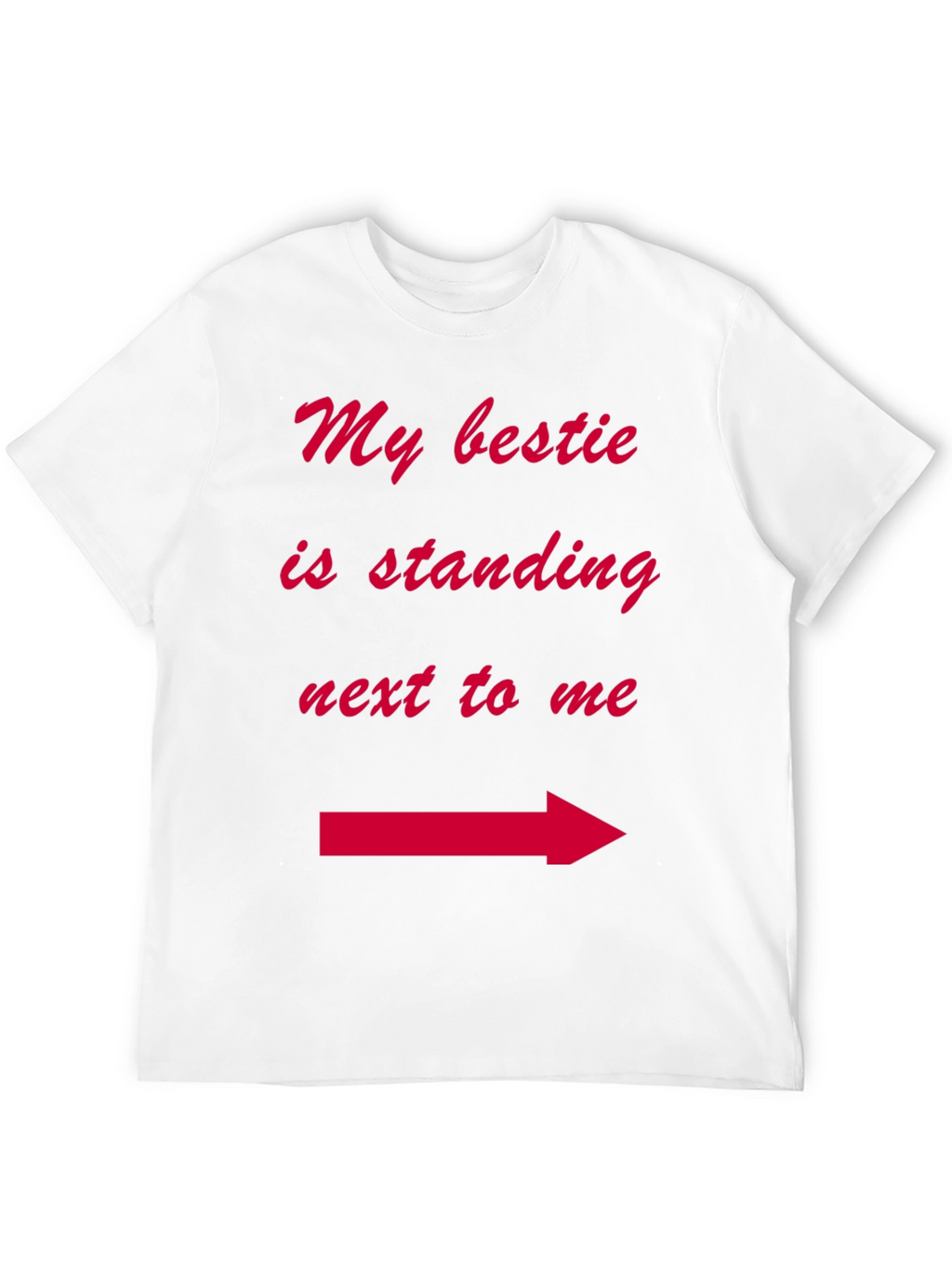 My Bestie T-Shirt Arrow Pointing Best Friend